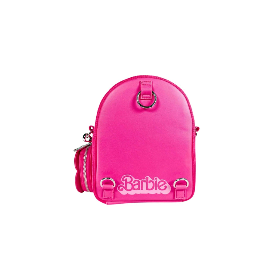 Loungefly x Funko POP! Barbie Corduroy Convertible Mini Backpack (Pink)