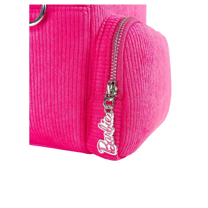 Loungefly x Funko POP! Barbie Corduroy Convertible Mini Backpack (Pink)