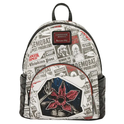 Loungefly x Funko POP! Stranger Things Mini Backpack (Grey/Red)