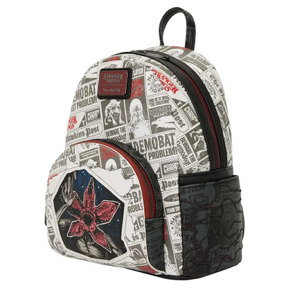 Loungefly x Funko POP! Stranger Things Mini Backpack (Grey/Red)