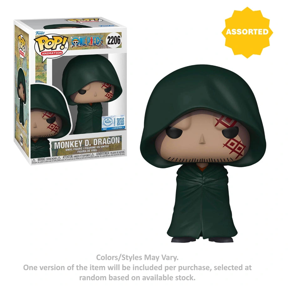 Funko POP! One Piece Monkey D. Dragon Vinyl Figure (10.9 cm)