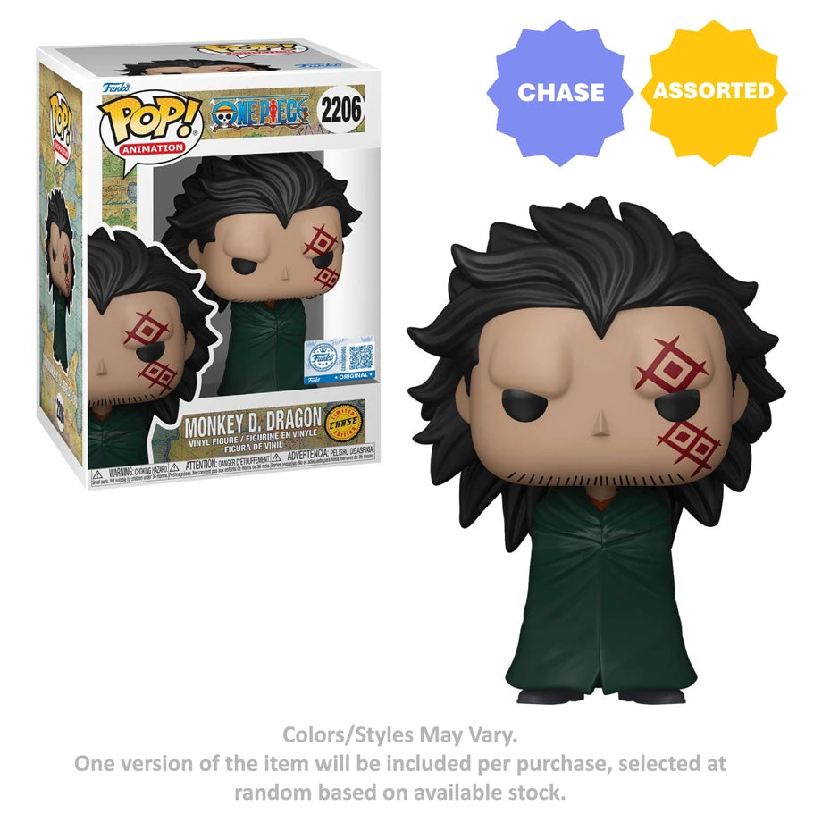 Funko POP! One Piece Monkey D. Dragon Vinyl Figure (10.9 cm)