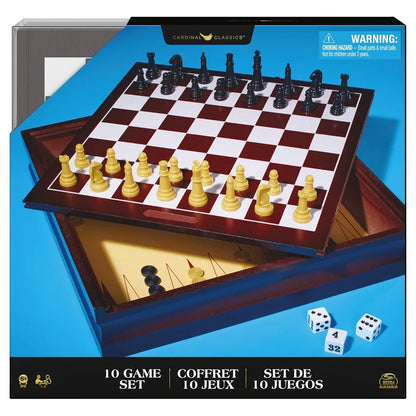 Cardinal Classics 10-in-1 Game Set