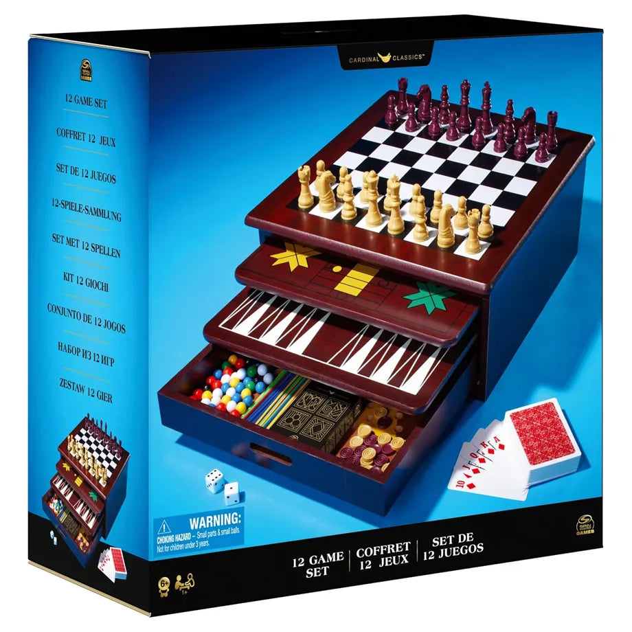 Cardinal Classics 12-in-1 Game Set