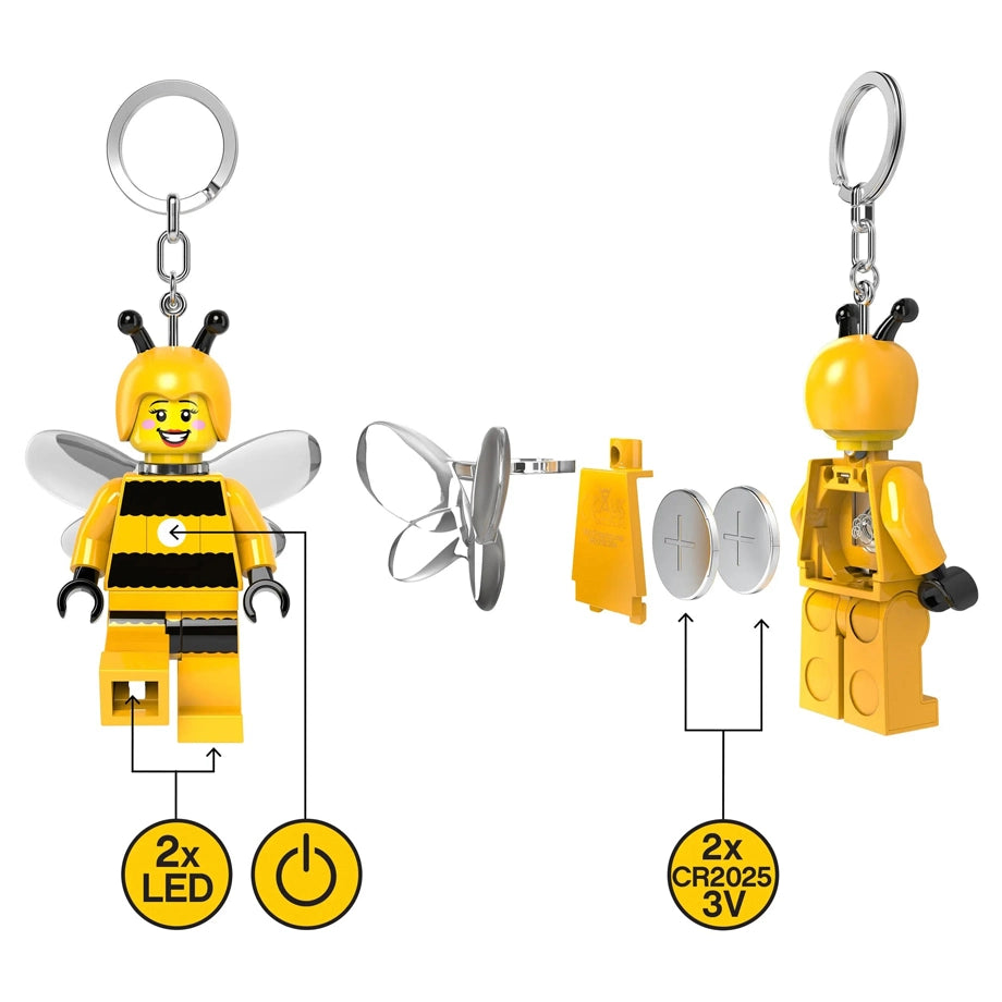 LEGO IQ Minifigures Bumblebee Keychain Light (7.62 cm)