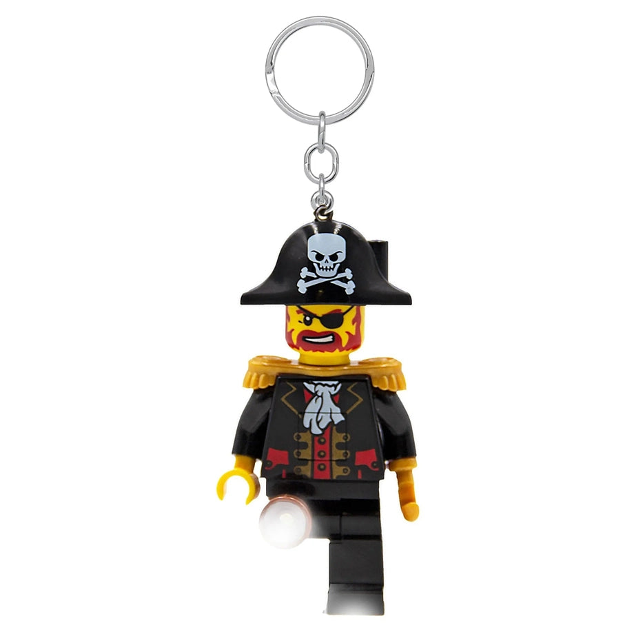 LEGO IQ Minifigures Pirate Captain Brickbeard Keychain Light (7.62 cm)