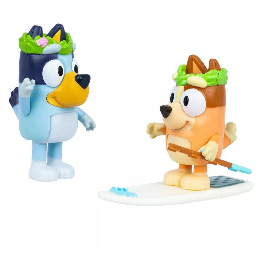 Bluey Rug Island Bluey & Bingo Figures 2-Pack
