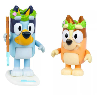 Bluey Rug Island Bluey & Bingo Figures 2-Pack