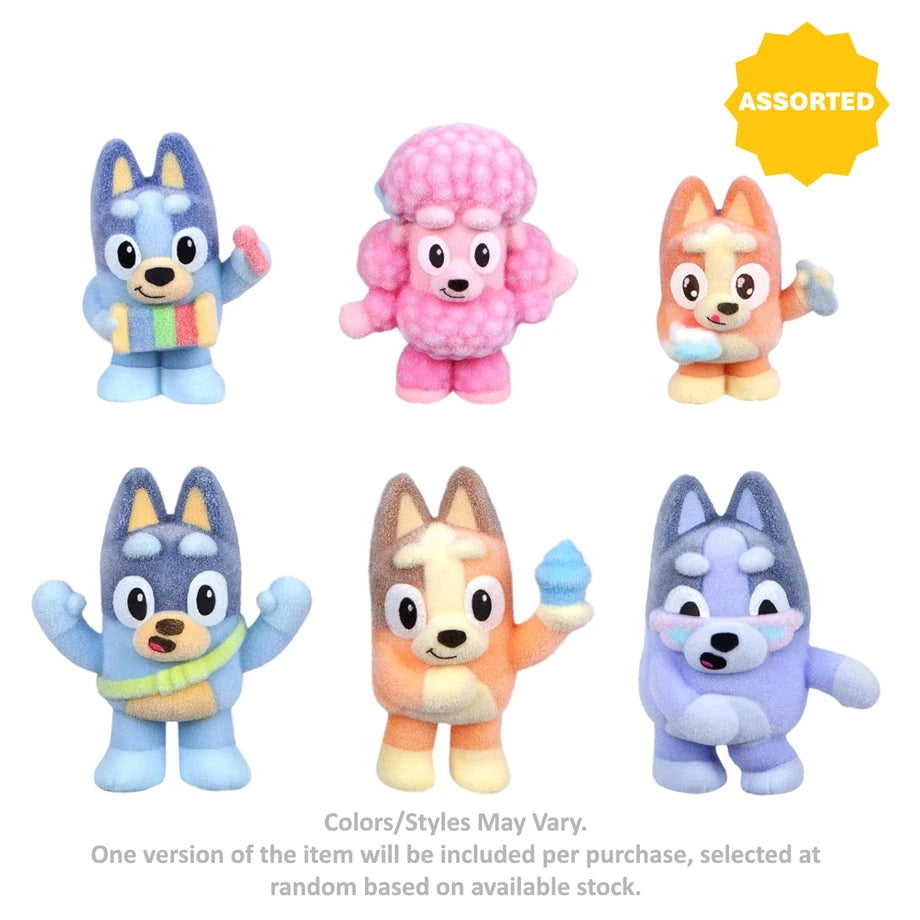 Bluey Fuzzies Series 1 Deluxe Figure Pack (Assorted)