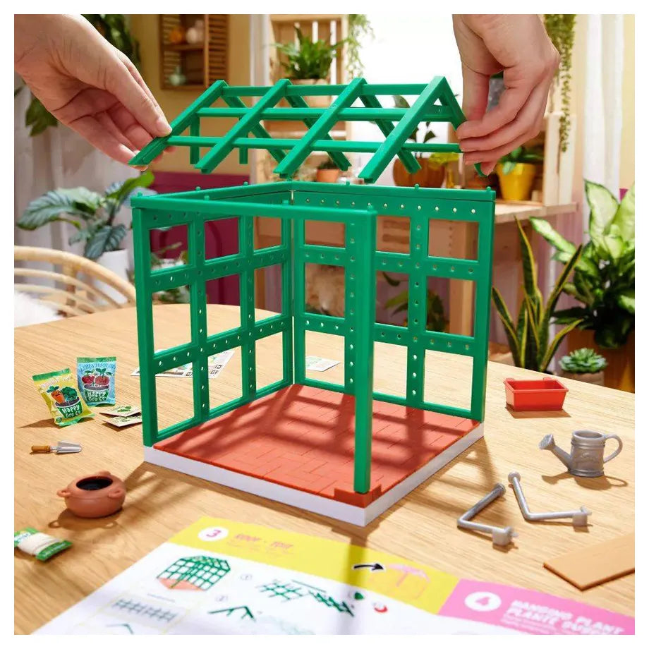 Miniverse Make It Mini Spaces Greenhouse Playset (100+ Pieces)
