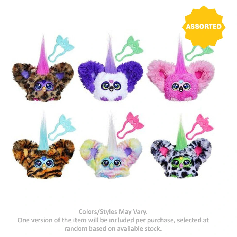 Furby Furblets Mystery Mini Electronic Plush Toy (5 cm, Assorted)