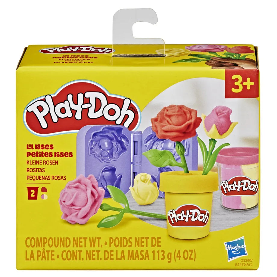 Play-Doh Lil Roses Floral Scent Modelling Compound Set (113 g)