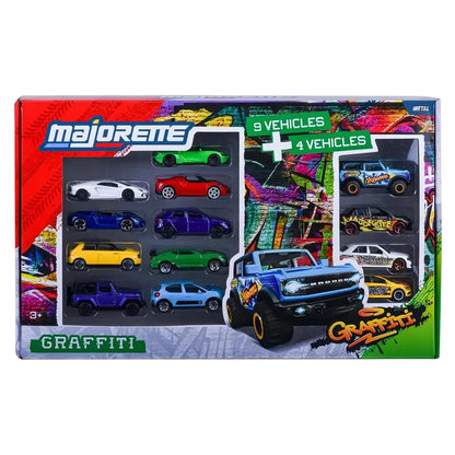 Majorette Graffiti Edition Die-cast Cars Gift Pack (Pack of 13)
