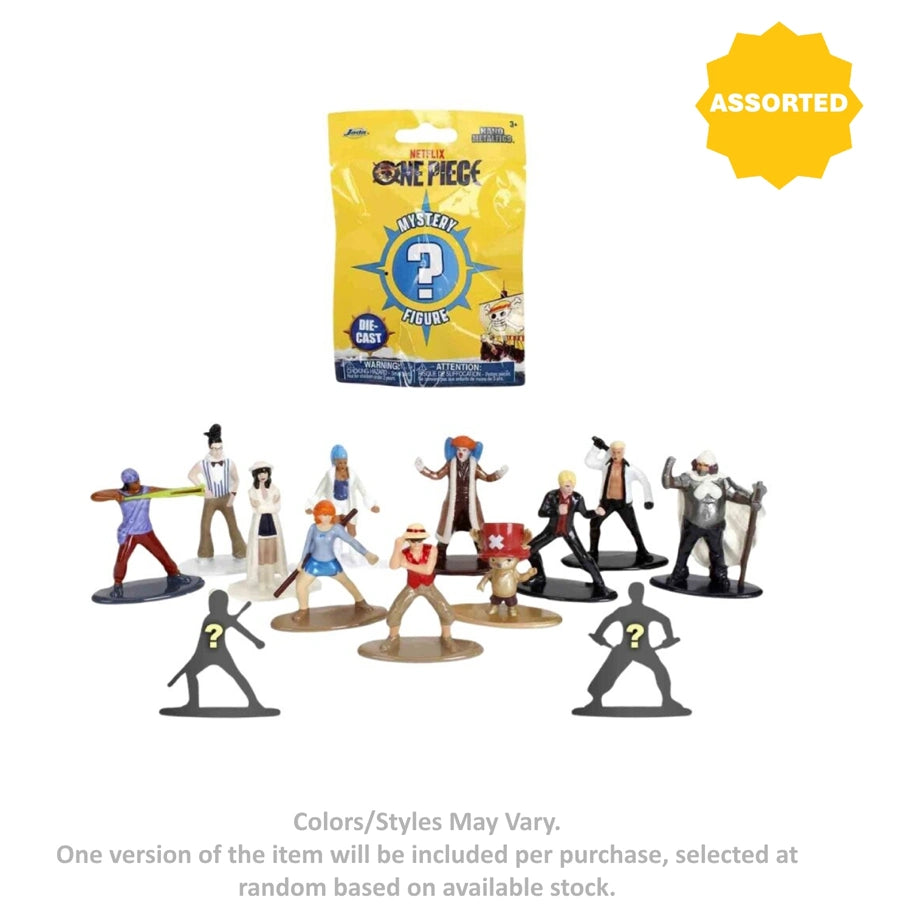 Jada Toys Nano MetalFigs One Piece Mystery Die-cast Figure (4.19 cm, Assorted)