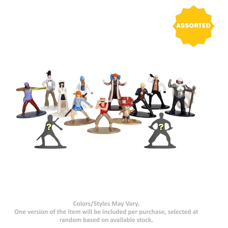 Jada Toys Nano MetalFigs One Piece Mystery Die-cast Figure (4.19 cm, Assorted)