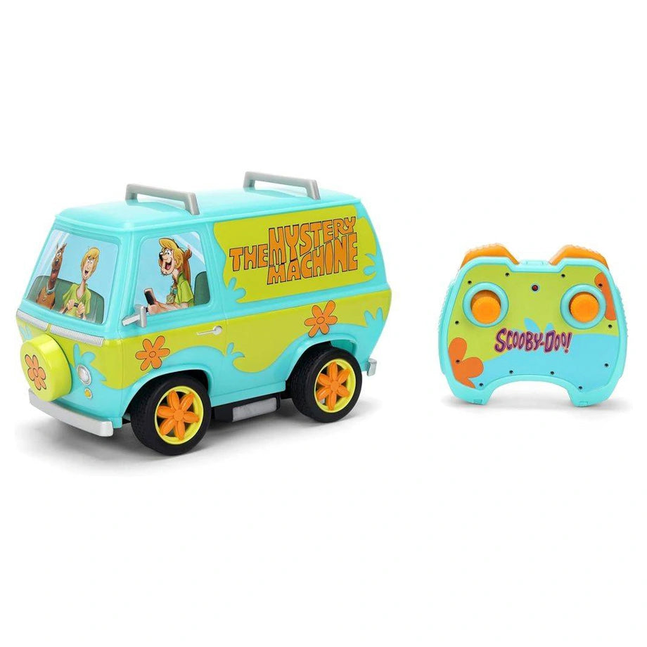Jada Scooby-Doo Mystery Machine RC Vehicle (1:16, Blue/Green/Orange)