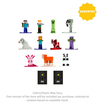 Jada Toys Minecraft MetalFigs Minecraft Series 6 Mystery Die-cast Figure (4.19 cm, Assorted)