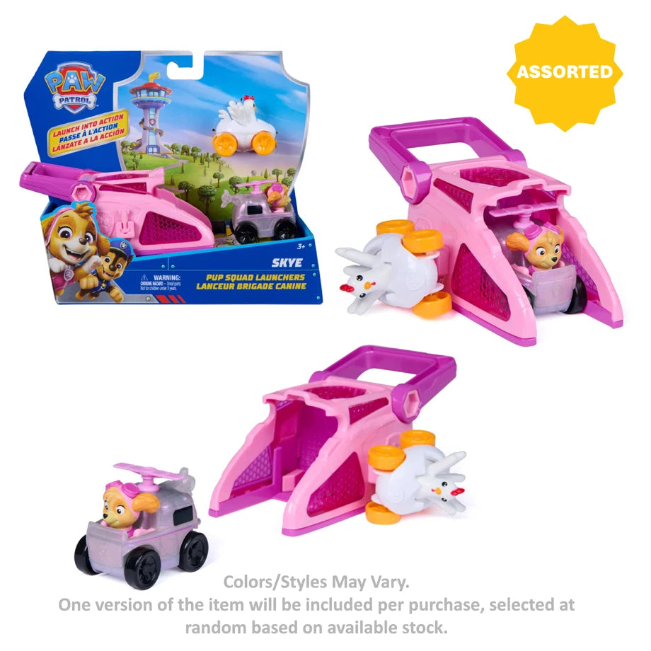 PAW Patrol Pup Squad Launchers Playset (Assorted)