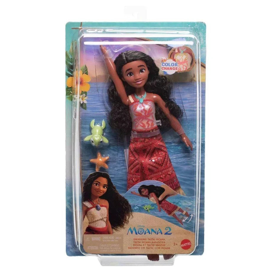 Disney Moana 2 Swimming Tautai Moana Fashion Doll