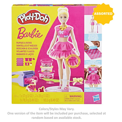 Play-Doh Barbie Dolls Craft Compound Set (182.3 g, 29.21 cm, Assorted)