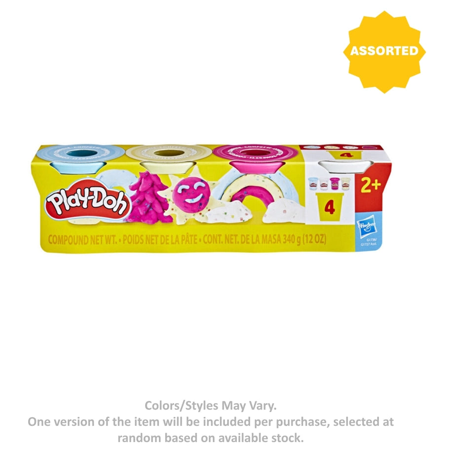 Hasbro Play-Doh Speciality Compound Set (340 g, Pack of 4, Assorted)