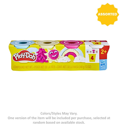 Hasbro Play-Doh Speciality Compound Set (340 g, Pack of 4, Assorted)