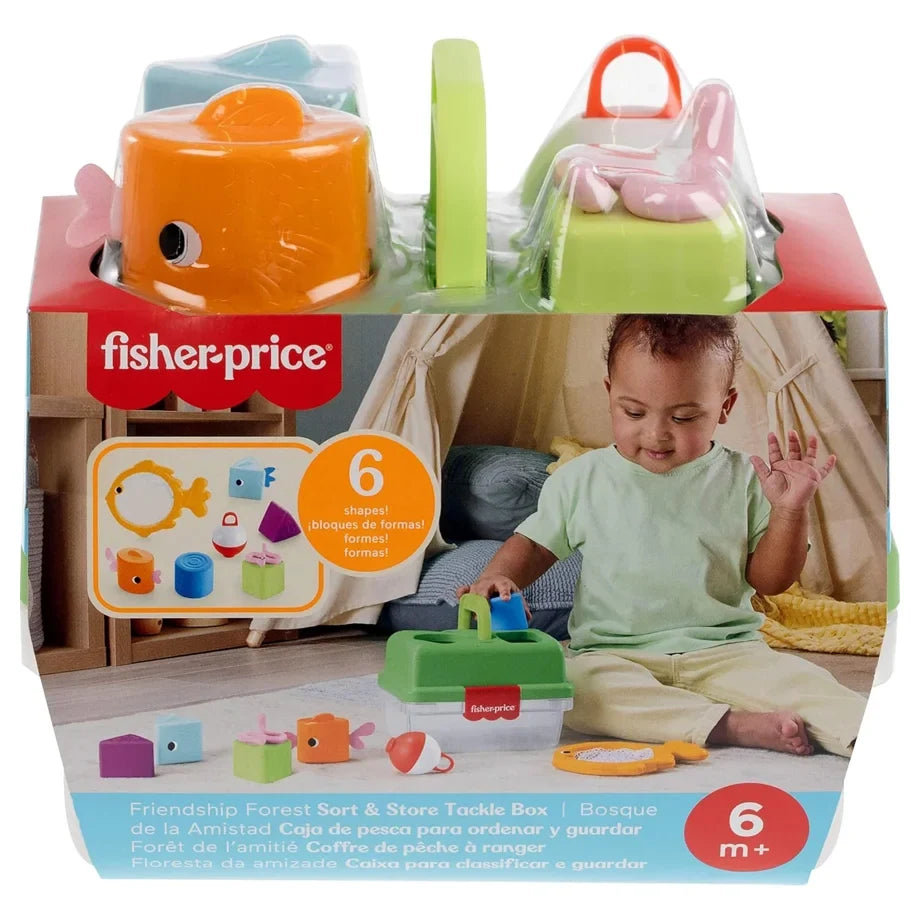 Mattel Fisher-Price Friendship Forest Sort & Store Tackle Box Playset