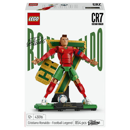 LEGO Editions Cristiano Ronaldo Soccer Legend 43016 Building Set (854 Pieces)