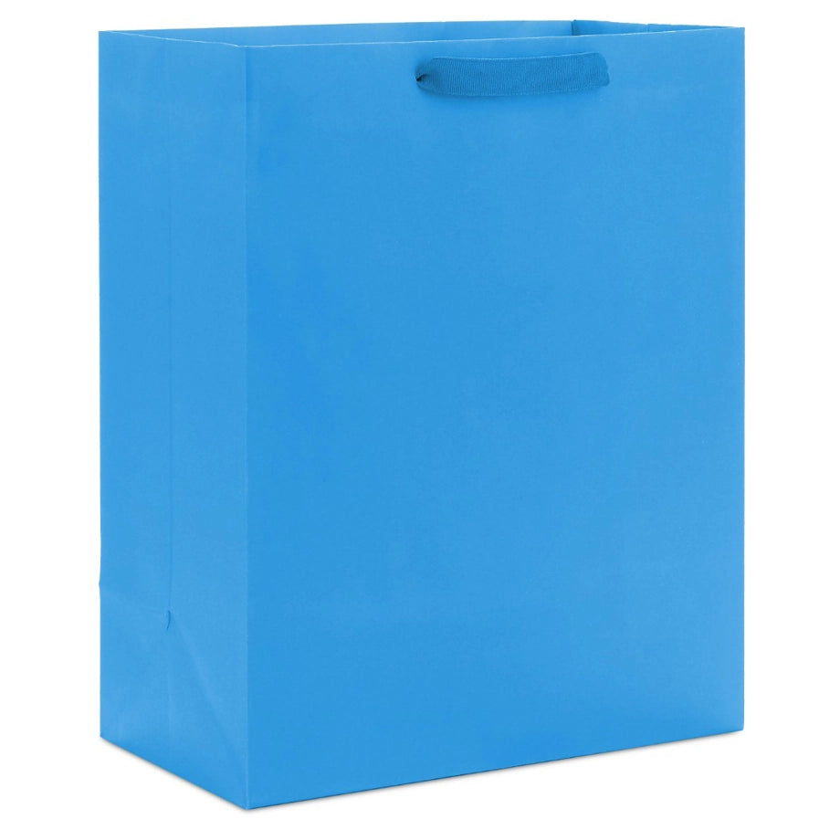 Hallmark Large Gift Bag (26.4 x 14.5 x 33 cm, Royal Blue)