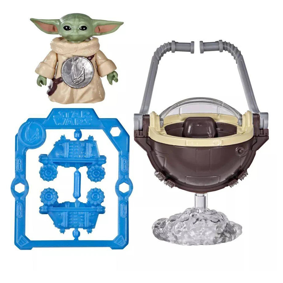 Star Wars The Mandalorian And Grogu ActionVerse Grogu Action Figure Playset (3.3 cm)