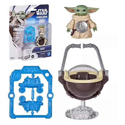 Star Wars The Mandalorian And Grogu ActionVerse Grogu Action Figure Playset (3.3 cm)