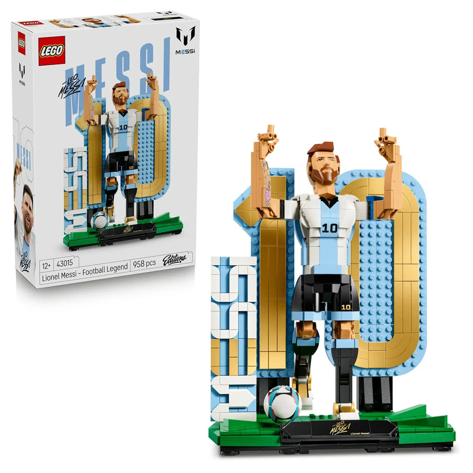 LEGO Editions Lionel Messi Soccer Legend 43015 Building Set (958 Pieces)