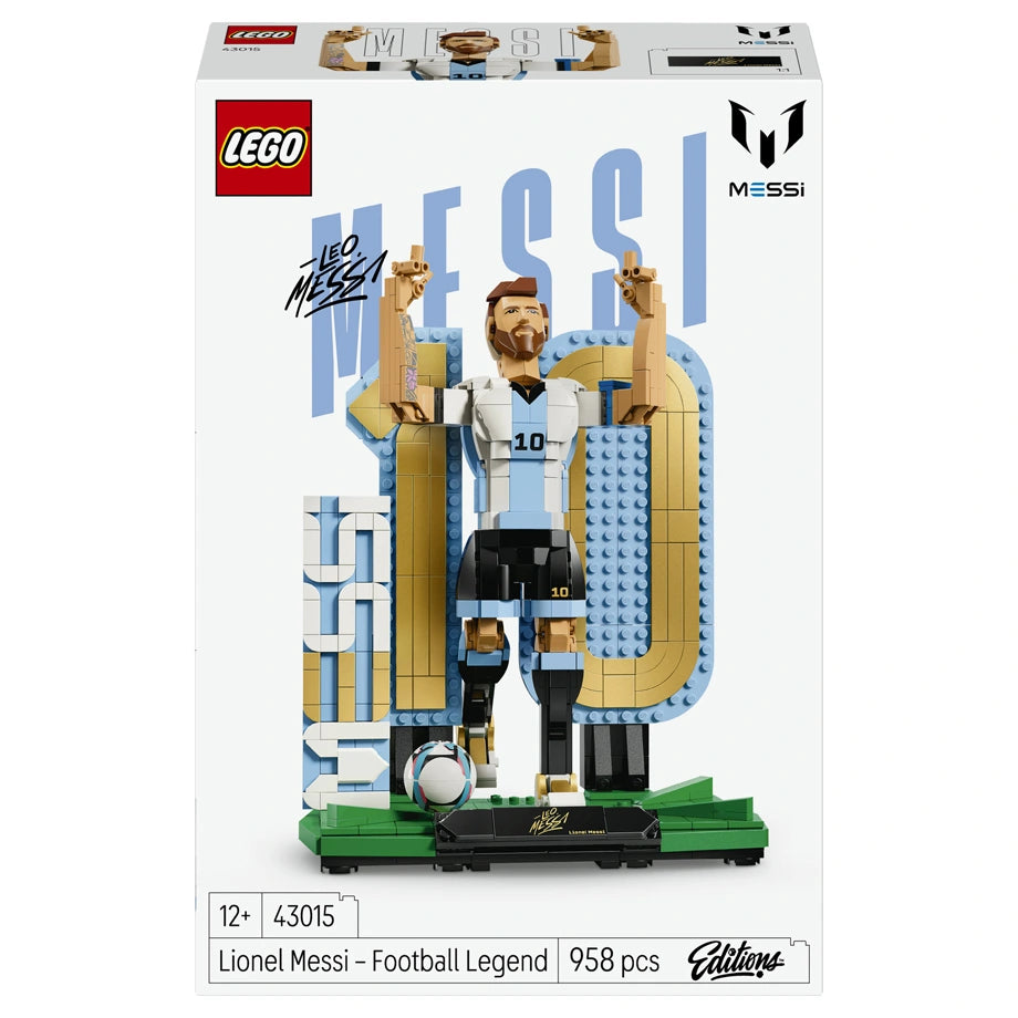 LEGO Editions Lionel Messi Soccer Legend 43015 Building Set (958 Pieces)