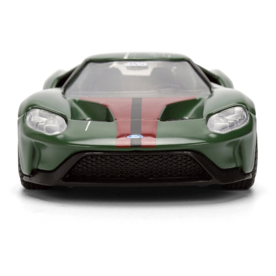 Jada Toys Wars Boba Fett 2017 Ford GT Die-cast Car (1:32, Green/Yellow)