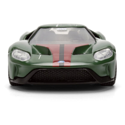 Jada Toys Wars Boba Fett 2017 Ford GT Die-cast Car (1:32, Green/Yellow)