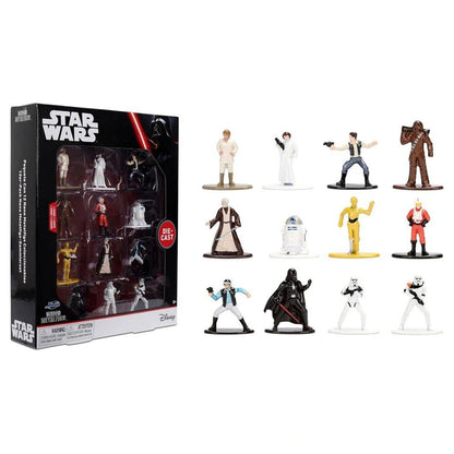 Jada Toys Nano MetalFigs Star Wars Wave 1 Die-cast Figures 12-Pack (4.19 cm)