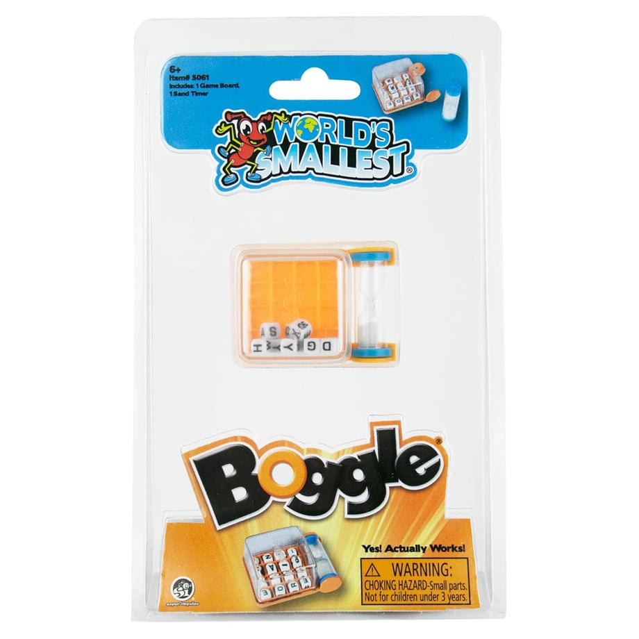 World’s Smallest Boggle Game