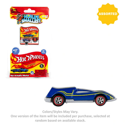 World's Smallest Hot Wheels Series 10 Mini Die-cast Car (1.3 x 0.6 x 2.5 cm, Assorted)