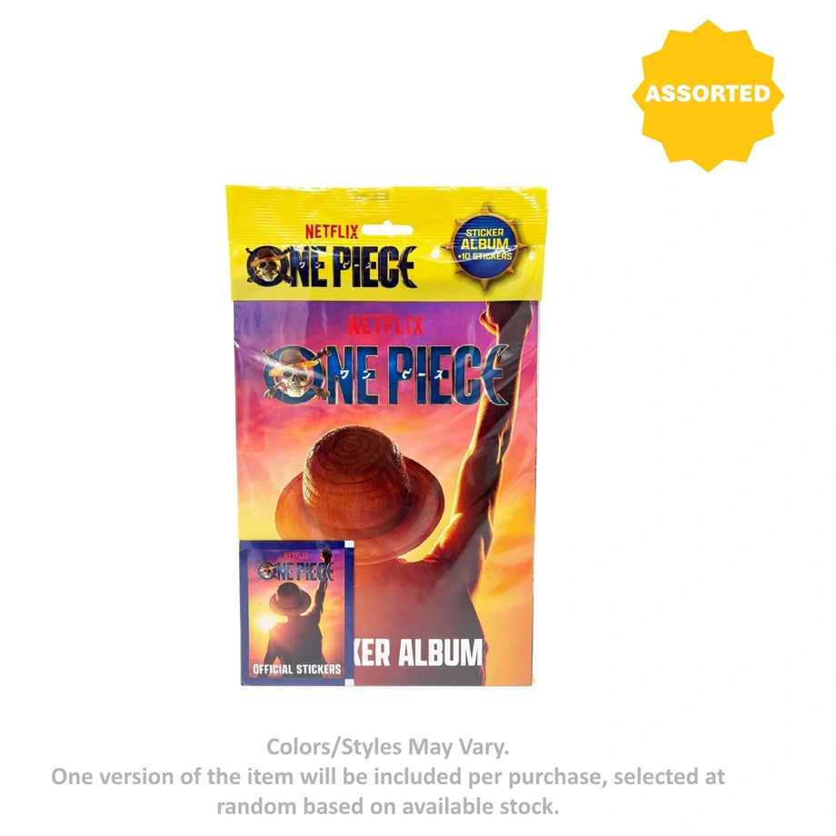 One Piece Stickers Album Starter Pack (32 Page, Assorted)