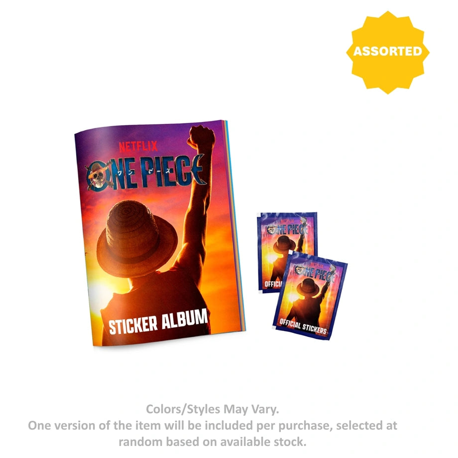 One Piece Stickers Album Starter Pack (32 Page, Assorted)