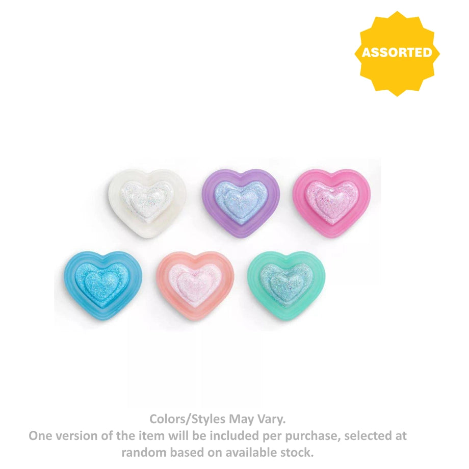 Mini Glam Heart Glitter Balm Keychain (7.41 g, Assorted)