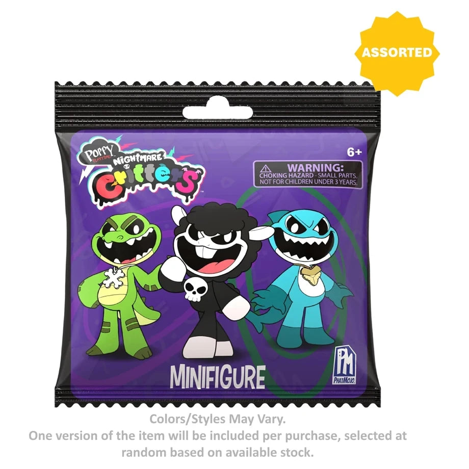 Poppy Playtime Nightmare Critters Mini Figures (6.78 cm, Assorted)