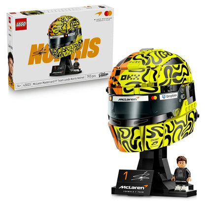 LEGO Editions McLaren Mastercard F1 Team Lando Norris Helmet 43023 Display Model Building Set (793 Pieces)