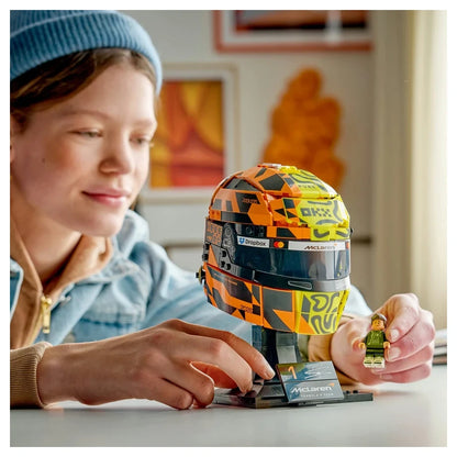 LEGO Editions McLaren Mastercard F1 Team Lando Norris Helmet 43023 Display Model Building Set (793 Pieces)