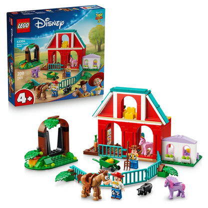 LEGO Disney and Pixar Toy Story 5 Blaze’s Horse Ranch 43304 Building Set (209 Pieces)
