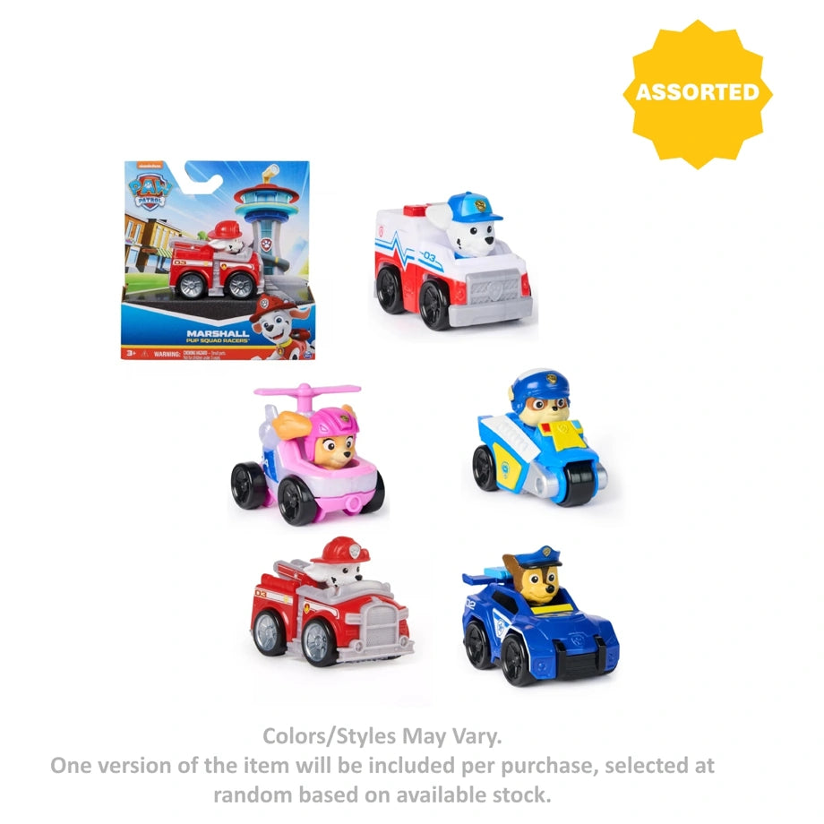 Spin Master PAW Patrol Search & Rescue Pup Squad Racer Mini Vehicle Toy (Assorted)