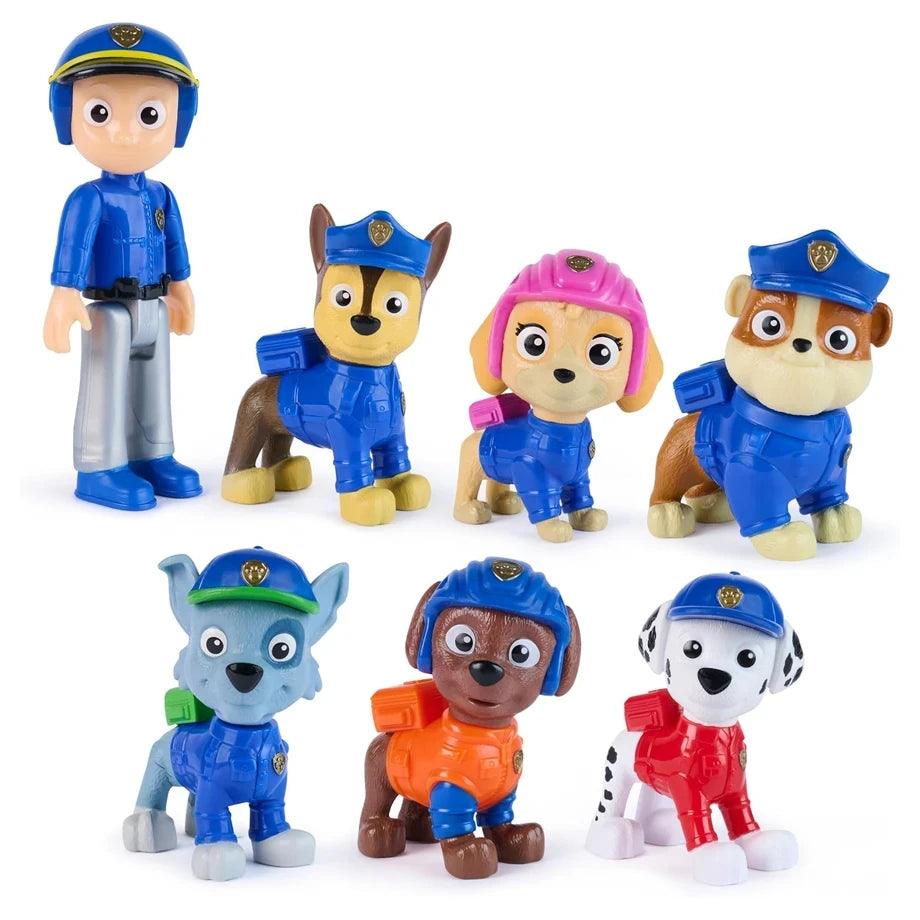 Spin Master PAW Patrol Search & Rescue Team Action Figures Set (Pack of 7)