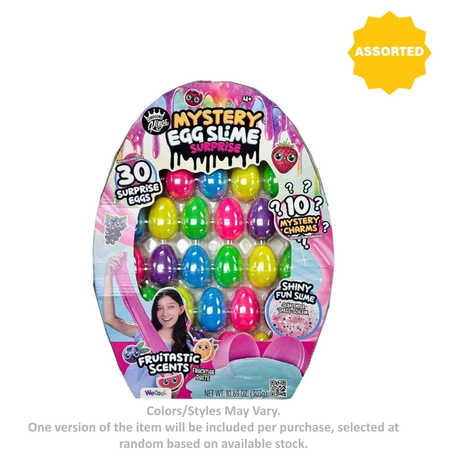 We Cool Compound Kings Mystery Egg Slime Surprise Pack (30 Eggs, Assorted)