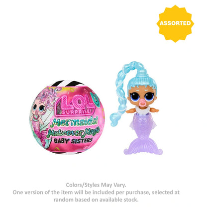 L.O.L. Surprise! Mermaids! Makeover Magic Baby Sisters Tot Mystery Capsule (Assorted)
