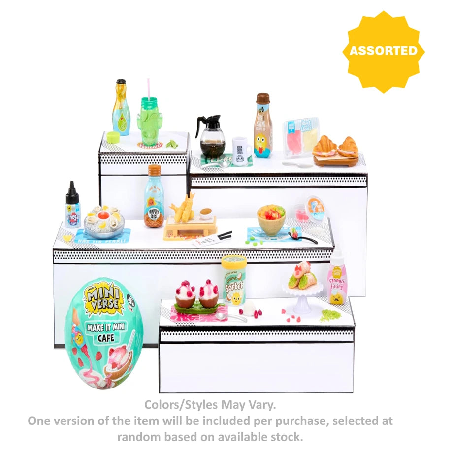 Miniverse Make It Mini Cafe Series 6 Mini Collectible Capsule (Assorted)